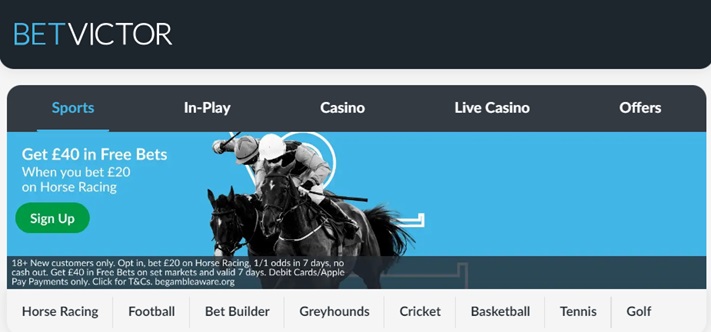 BETVICTOR NEW CUSTOMER SIGN-UP OFFERS