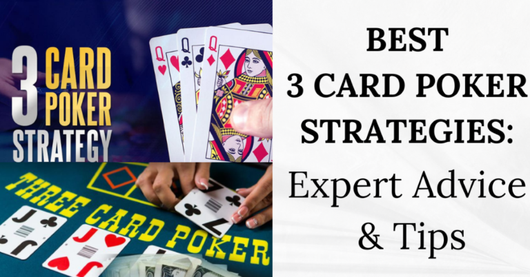 Three Card Poker Strategies That You Must Know In 2024
