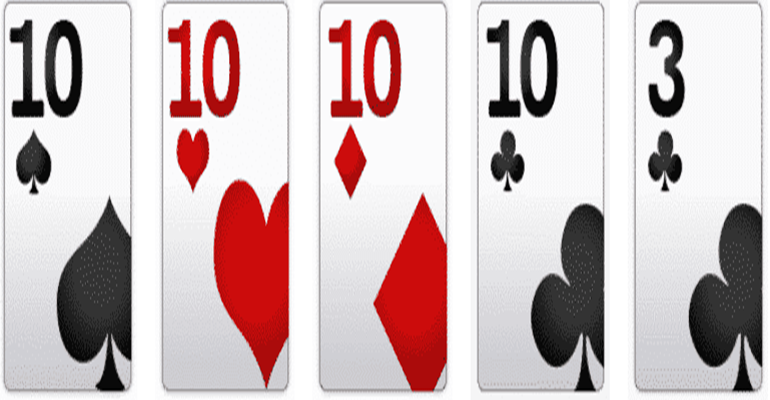 Poker-Hand-Rankings-Four-of-a-Kind
